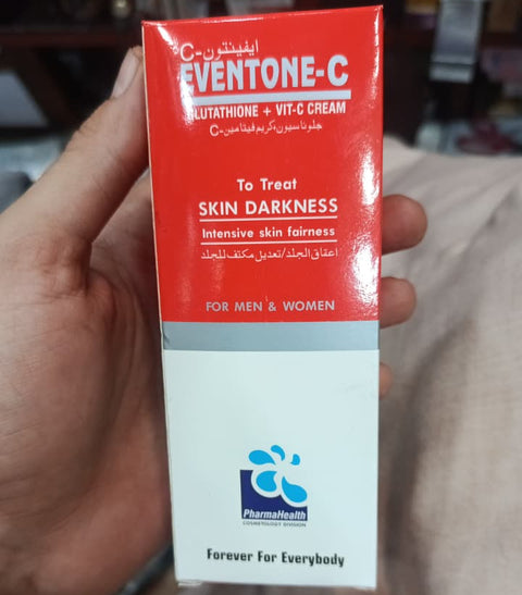 Eventone C Cream with L-Glutathione & Vitamin C – Skin Brightening & Anti Pigmentation (30ML)