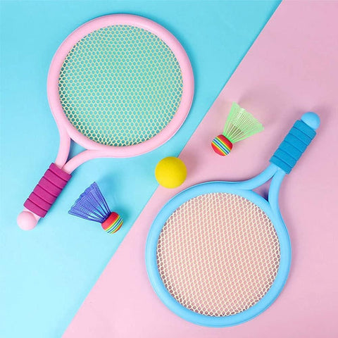 Kids Badminton & Tennis Racket Set – Easy-To-...