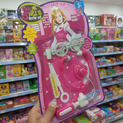 Cute Girl’s Doctor Set For Kids – Educational...